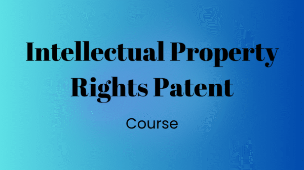 Intellectual Property Rights Patent